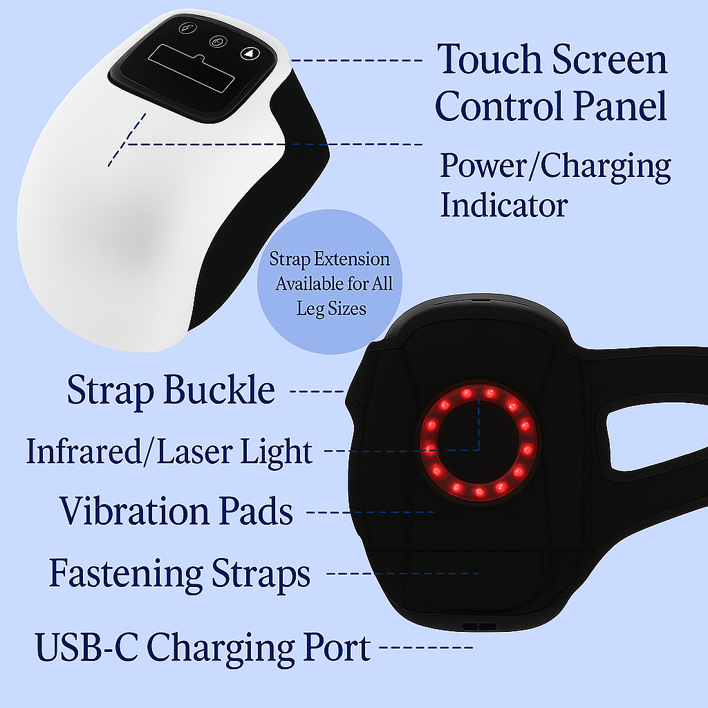 Smart Heated Knee Massager