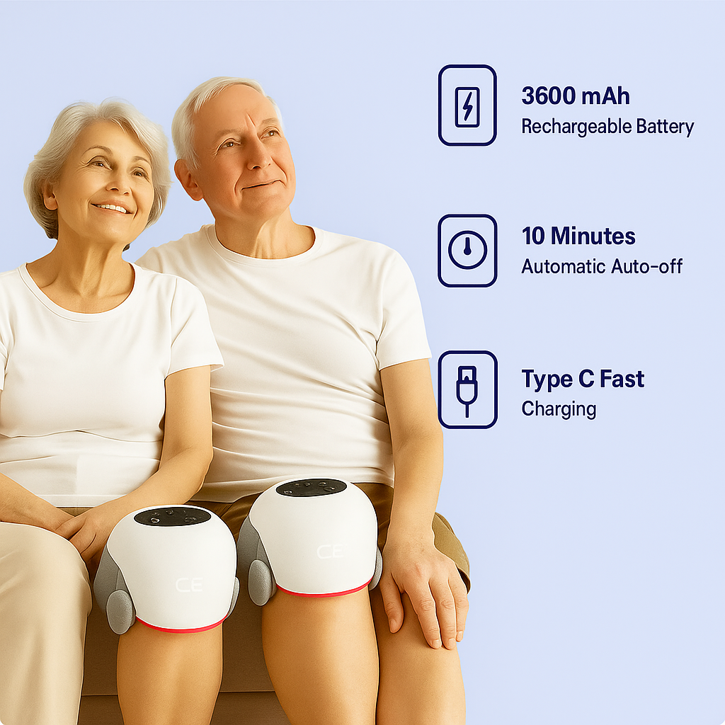 Smart Heated Knee Massager