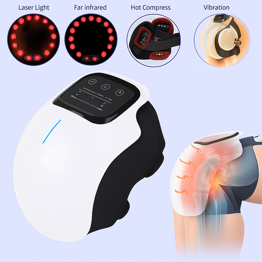 Smart Heated Knee Massager